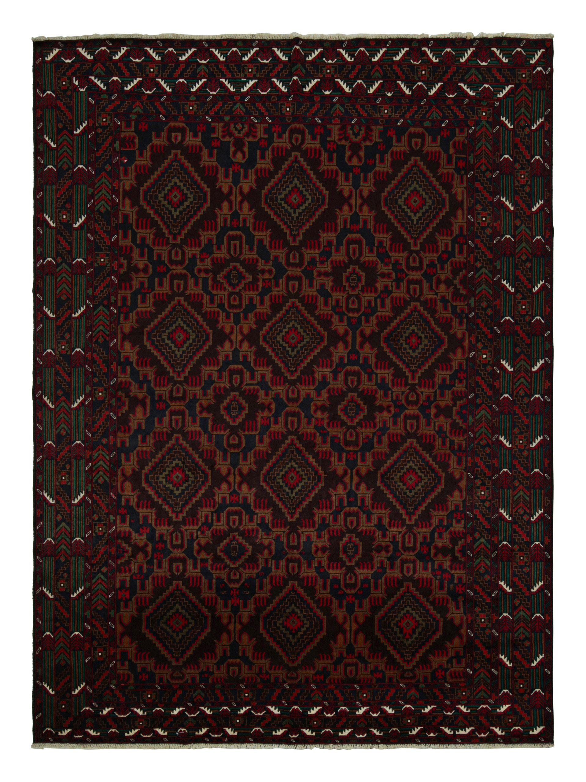 Vintage Baluch Afghan Rug