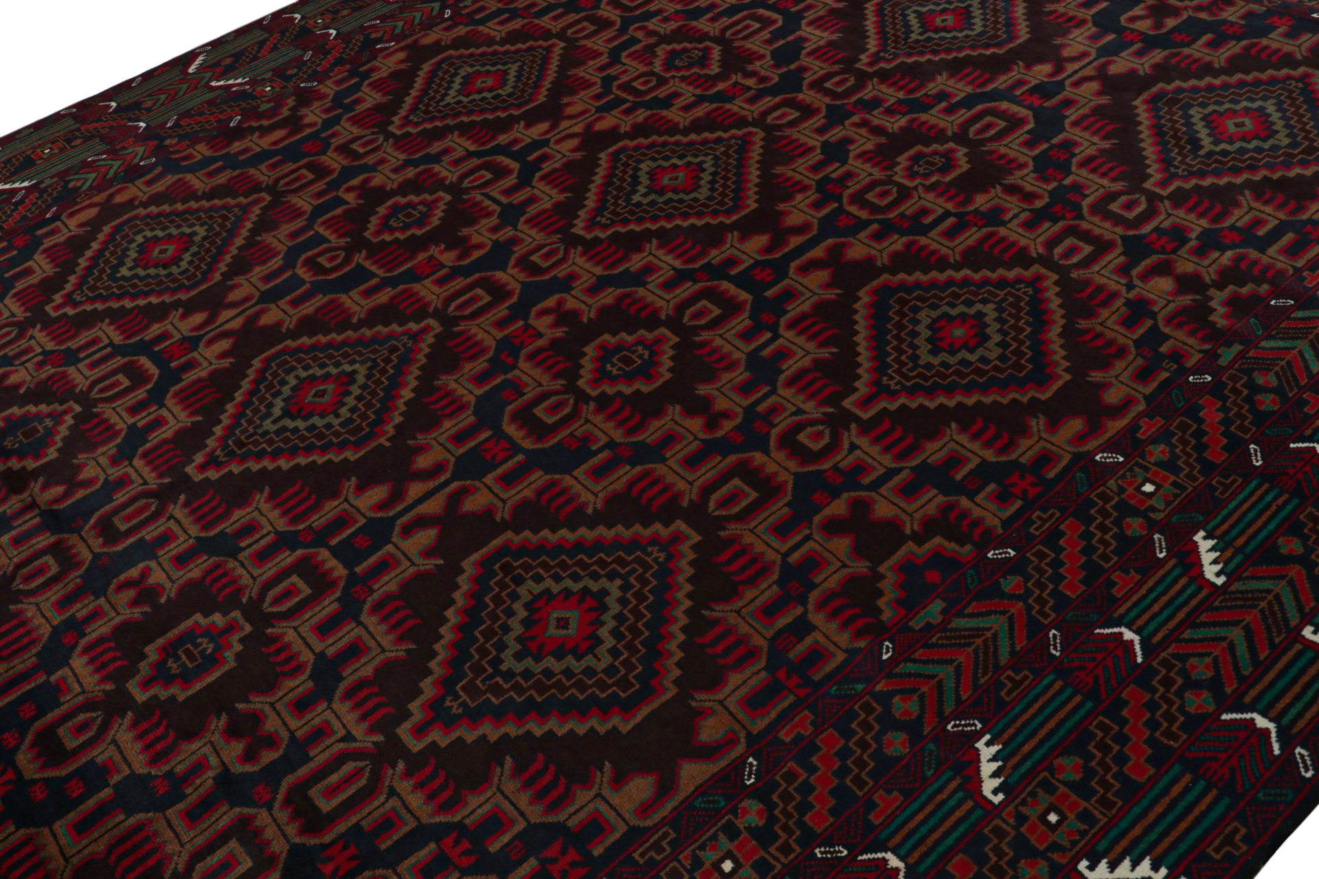 Vintage Baluch Afghan Rug