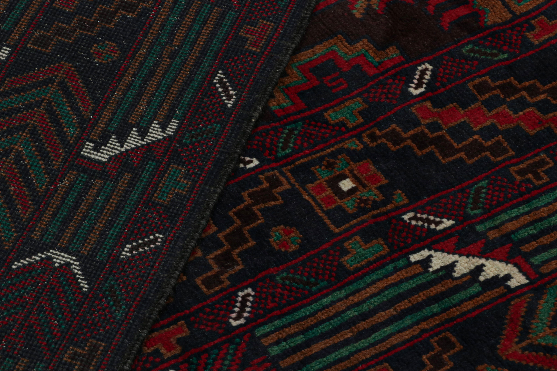 Vintage Baluch Afghan Rug