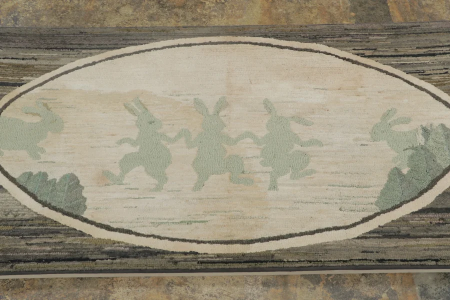 Antique Hooked Rug