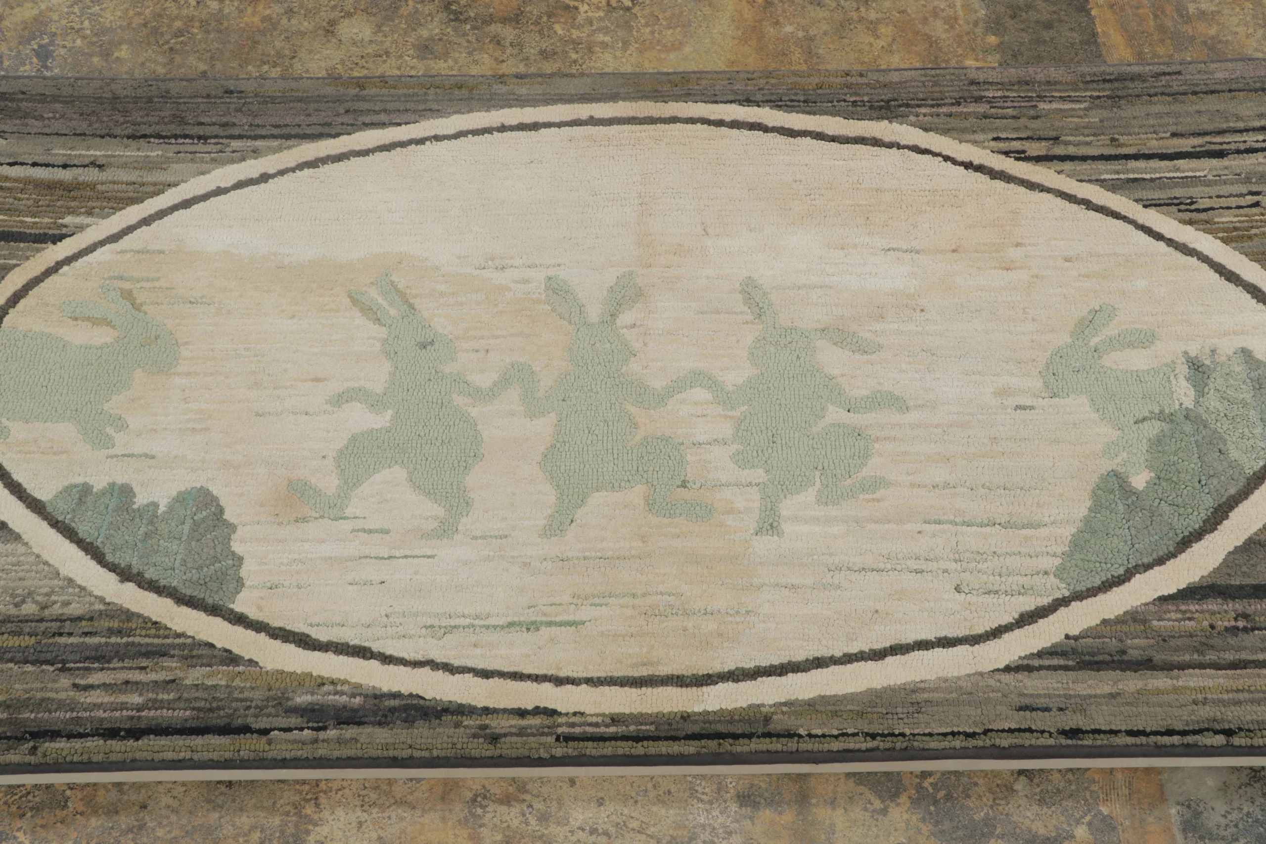 Antique Hooked Rug