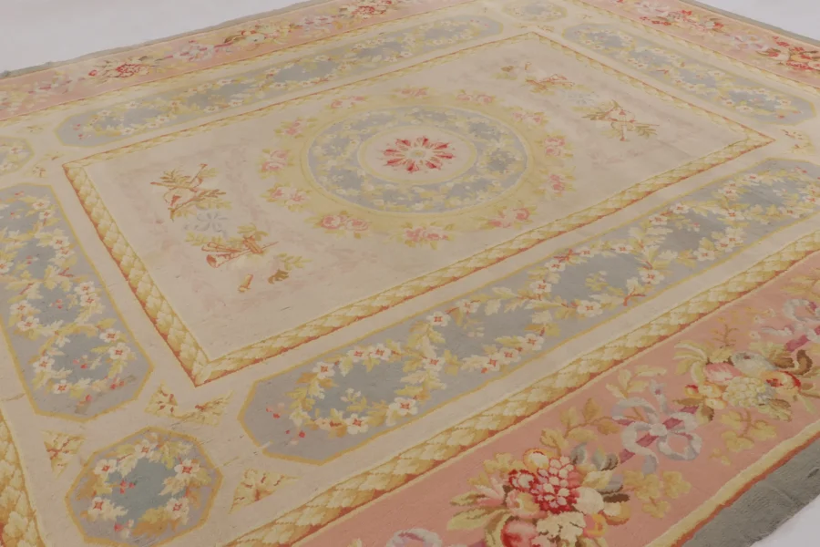 Oversized Antique French Savonnerie Rug