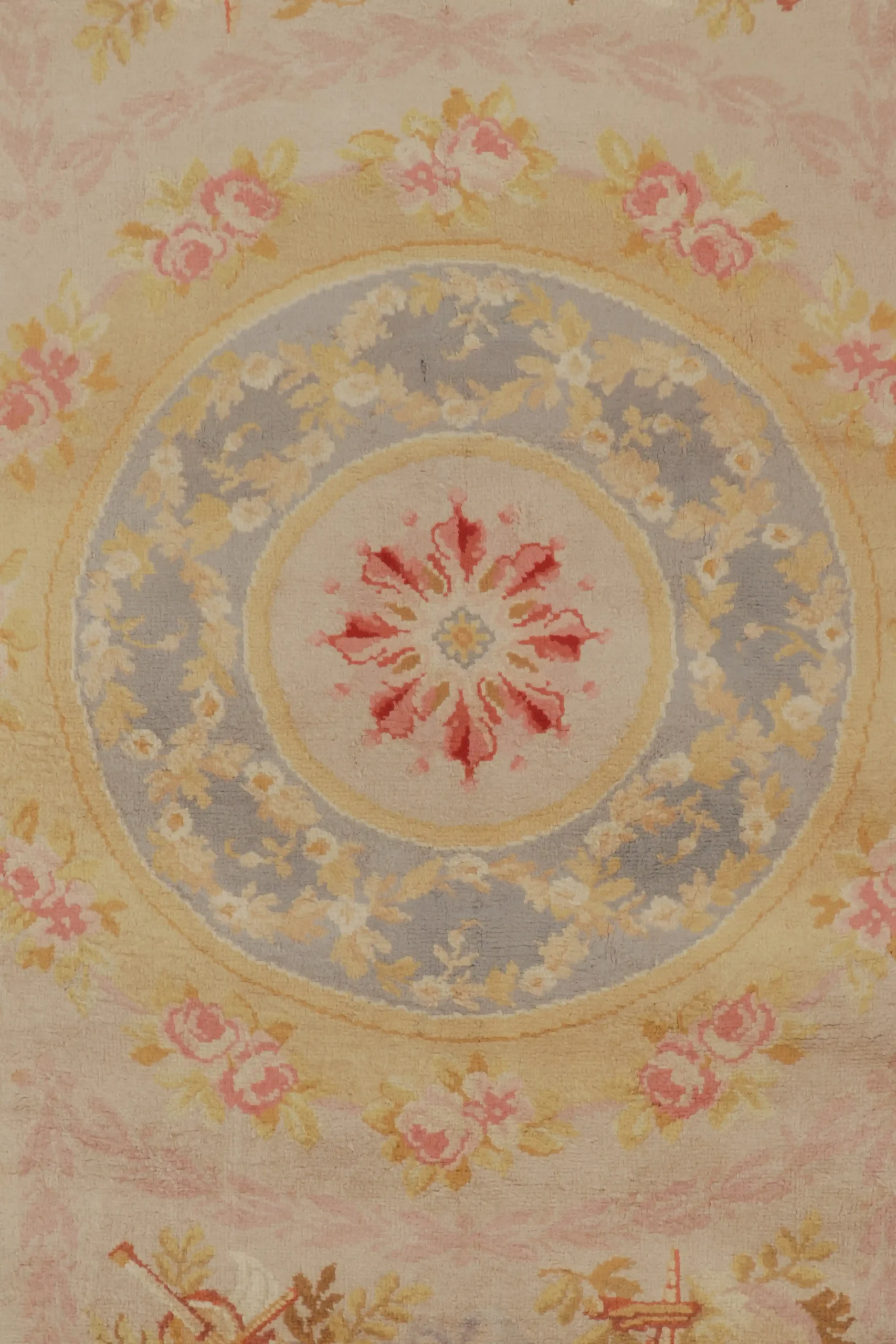 Oversized Antique French Savonnerie Rug