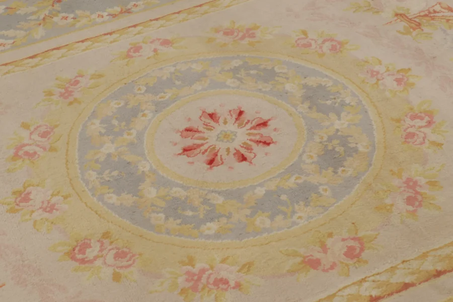 Oversized Antique French Savonnerie Rug