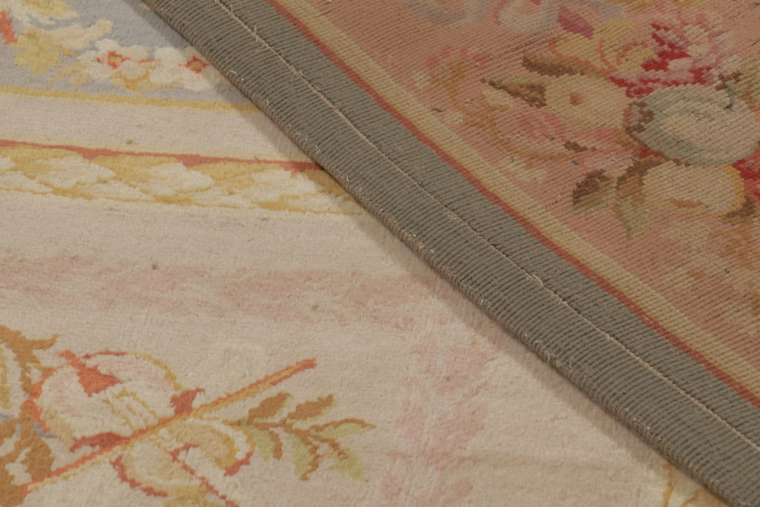 Oversized Antique French Savonnerie Rug
