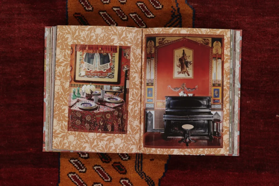 Vintage Persian Gabbeh Pictorial Runner