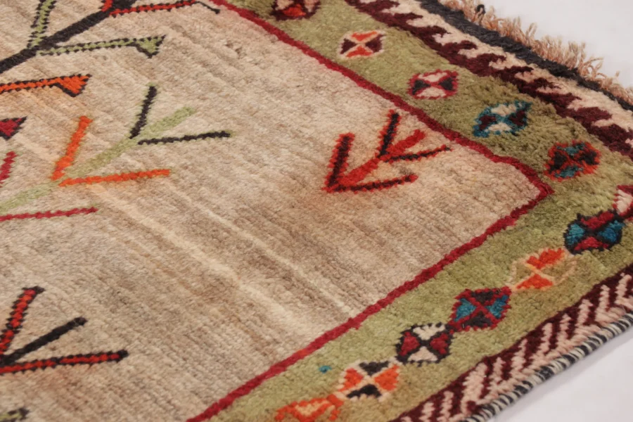 Vintage Persian Gabbeh Rug