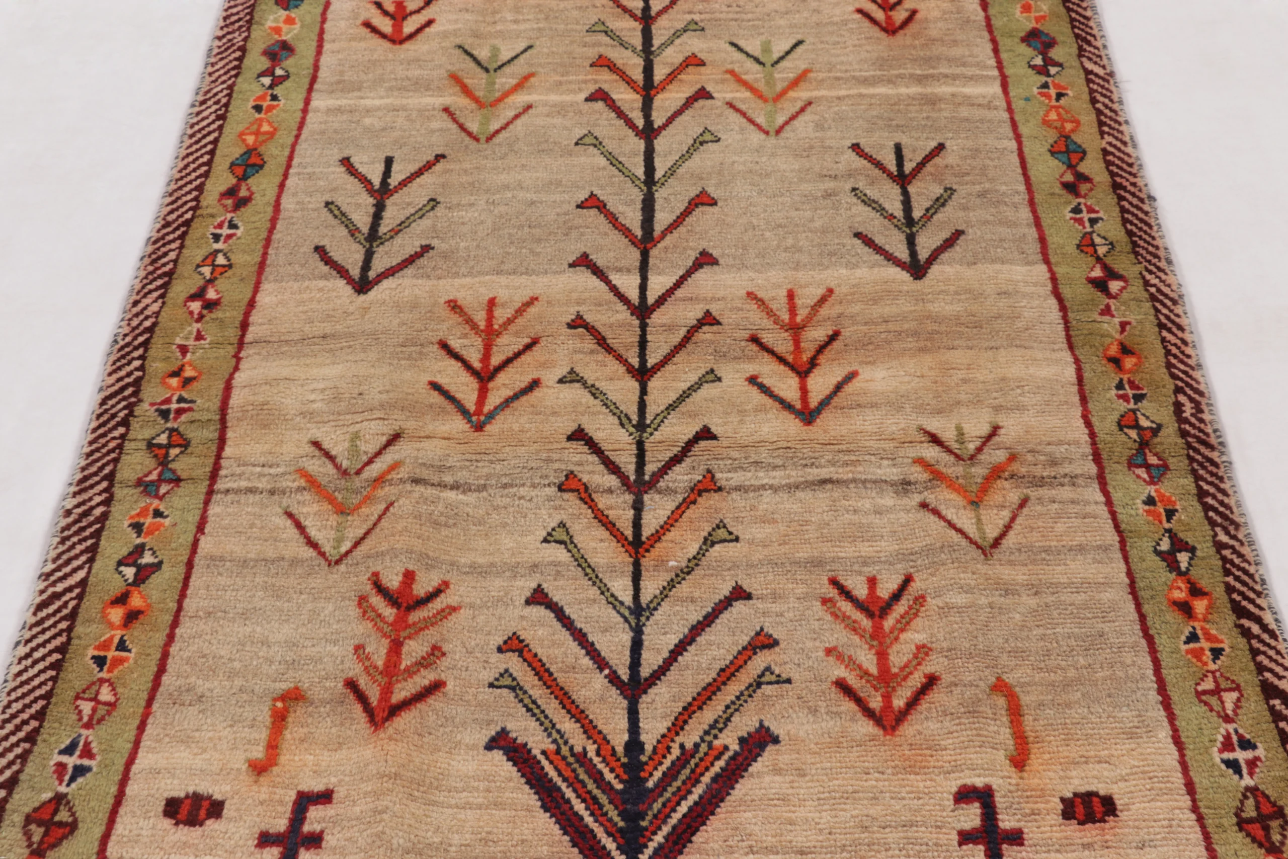 Vintage Persian Gabbeh Rug
