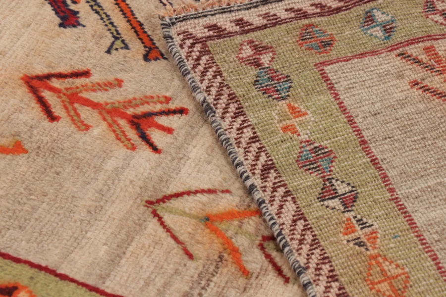 Vintage Persian Gabbeh Rug