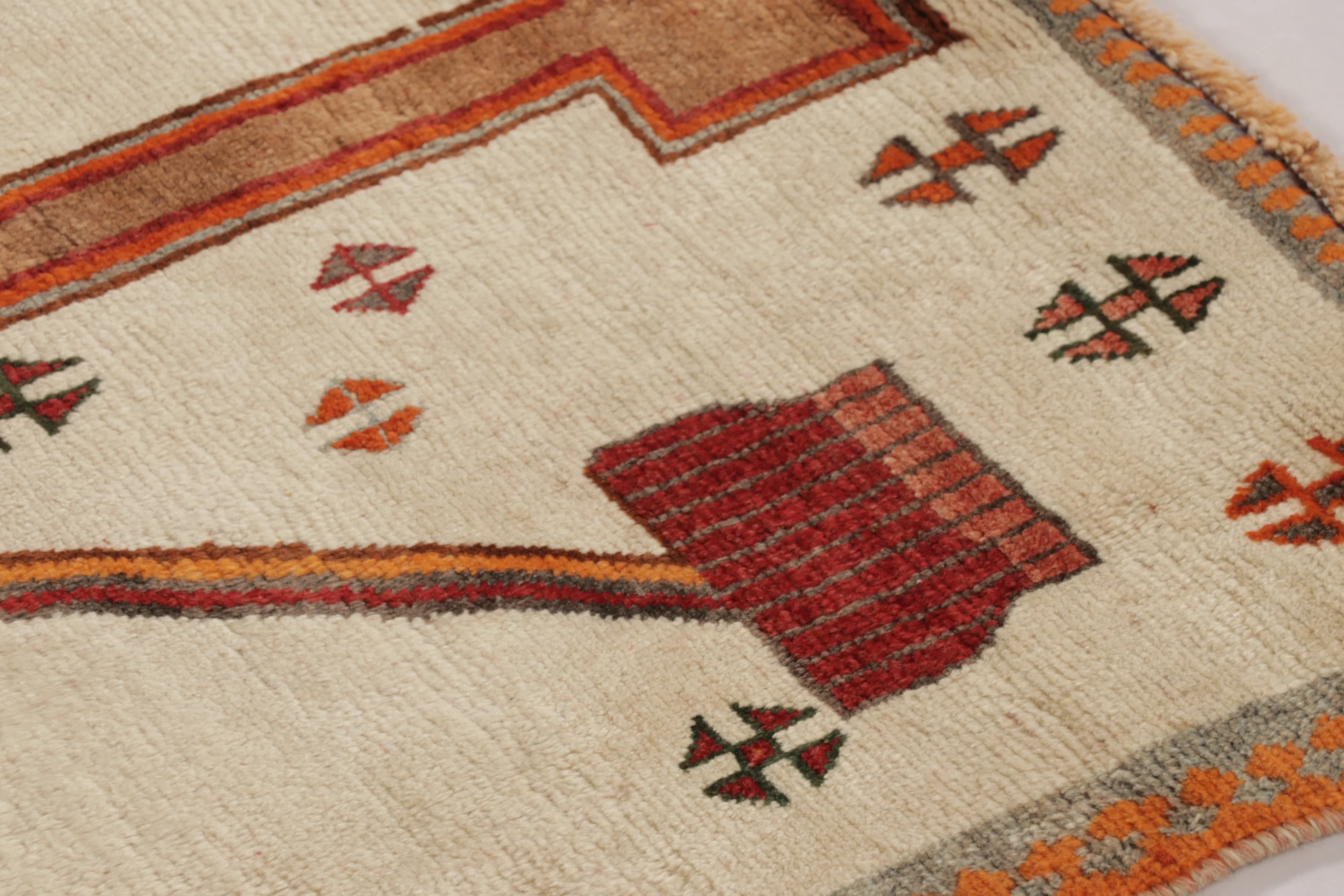 Vintage Persian Gabbeh Rug