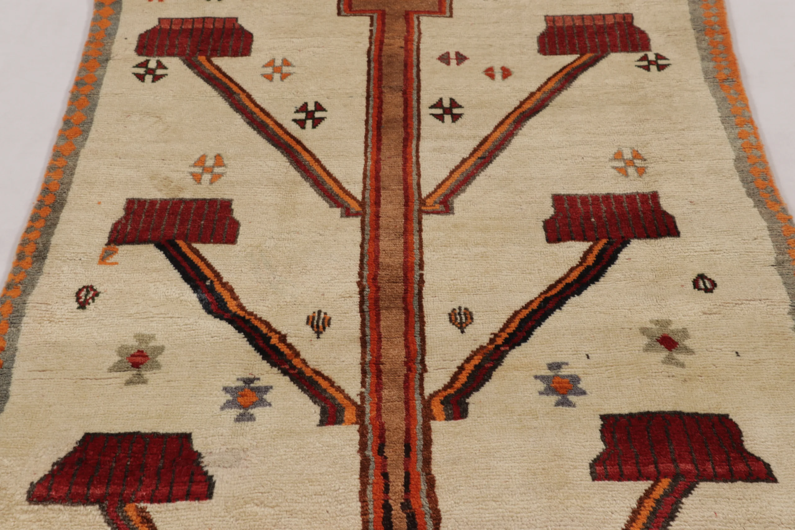 Vintage Persian Gabbeh Rug