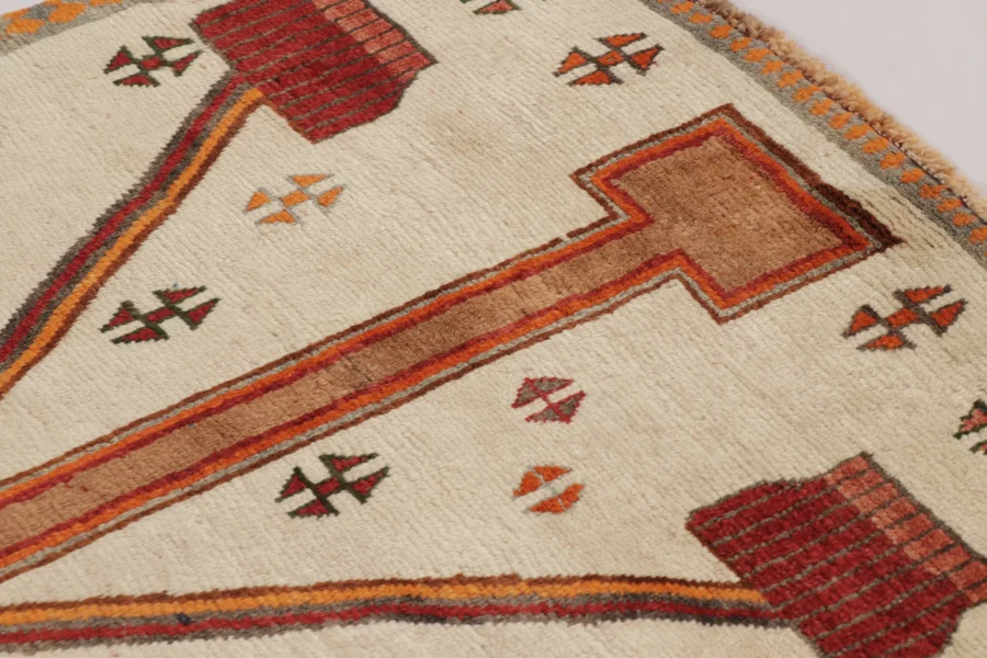 Vintage Persian Gabbeh Rug