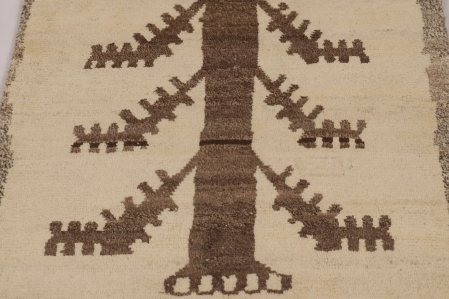 Vintage Persian Gabbeh Tribal Runner Rug