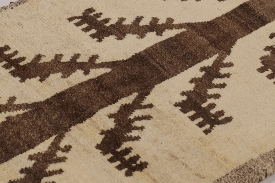 Vintage Persian Gabbeh Tribal Runner Rug