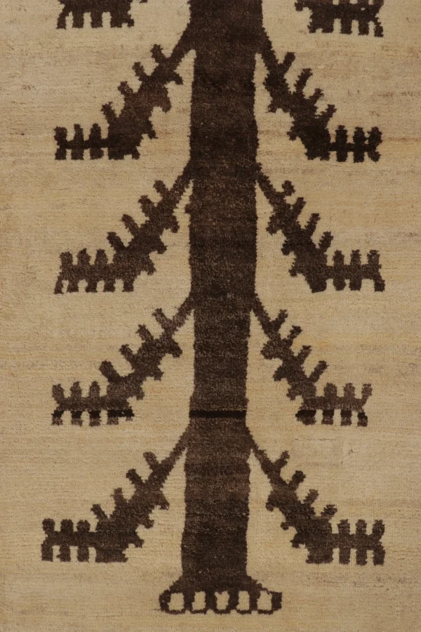 Vintage Persian Gabbeh Tribal Runner Rug