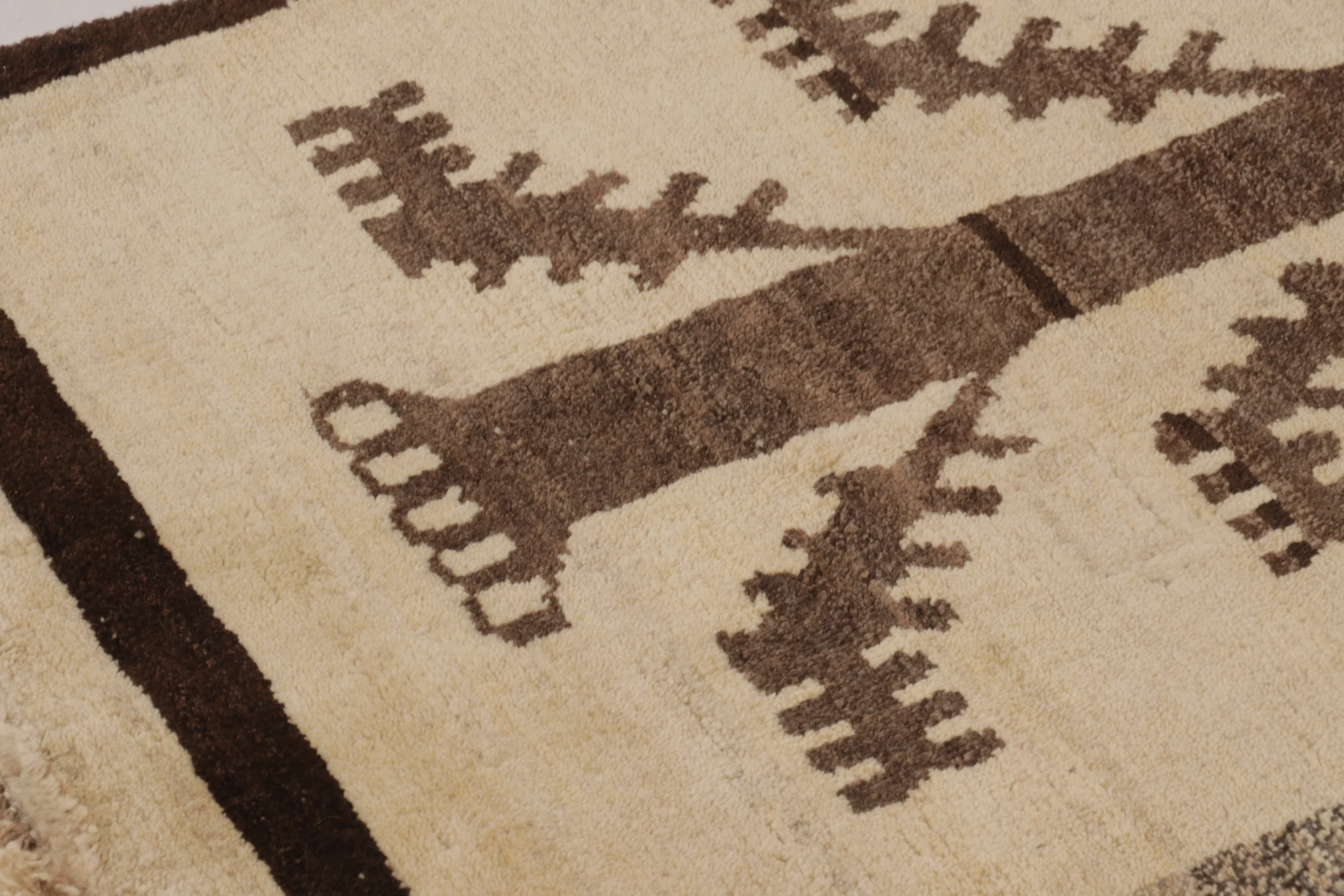 Vintage Persian Gabbeh Tribal Runner Rug