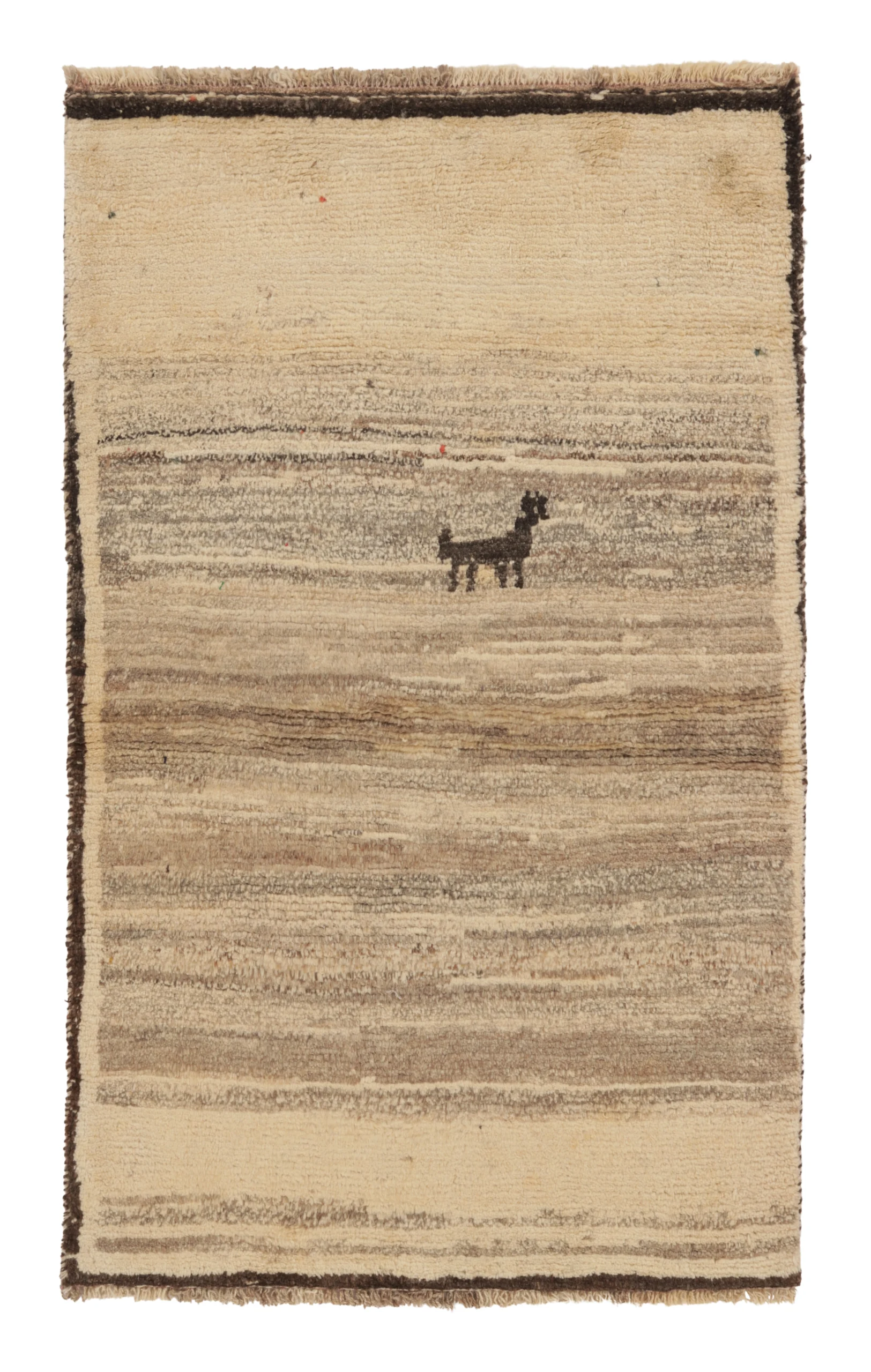 Vintage Persian Gabbeh Rug