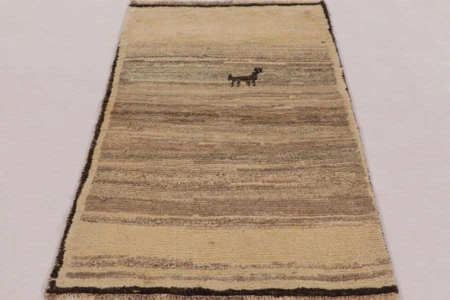 Vintage Persian Gabbeh Rug