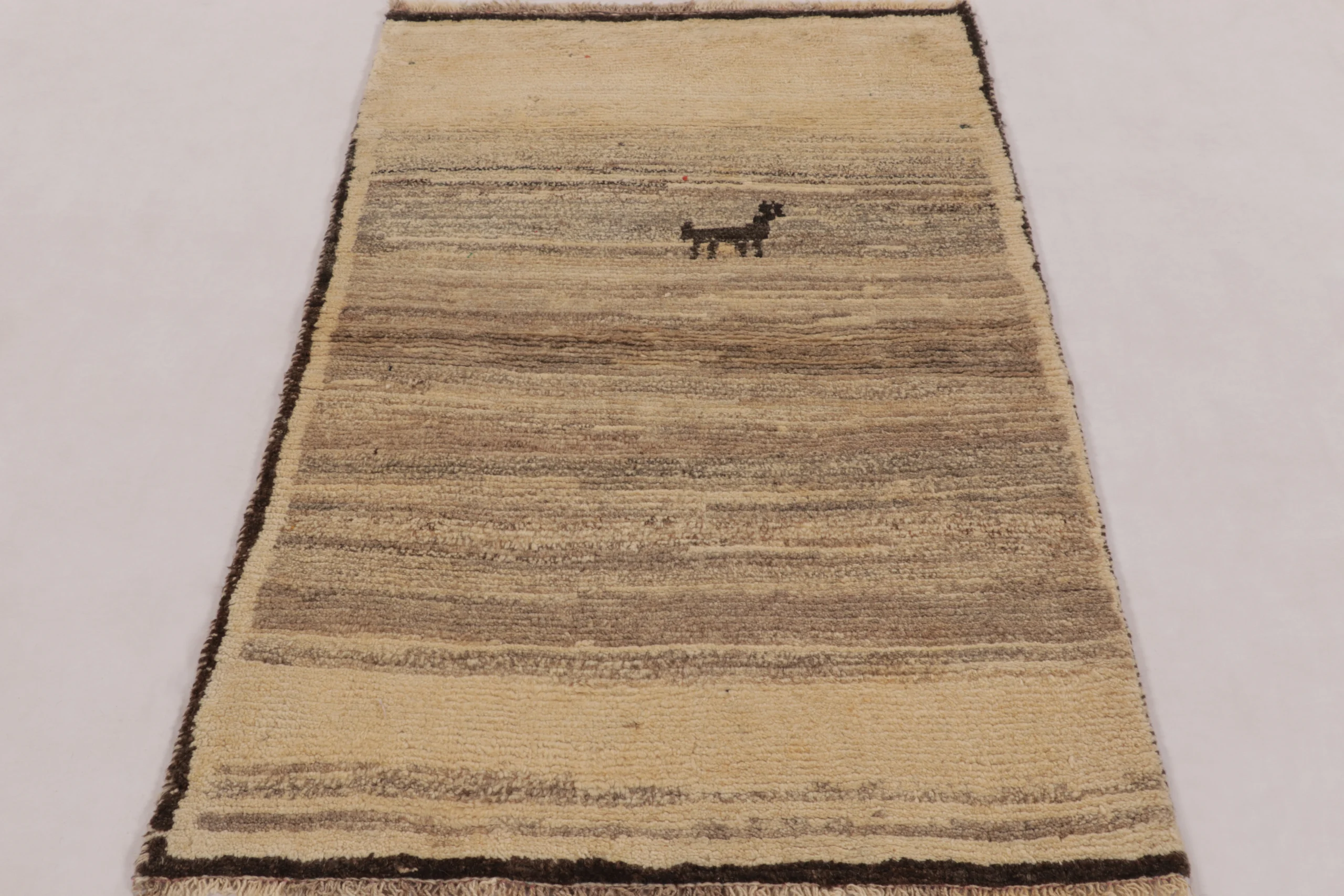 Vintage Persian Gabbeh Rug