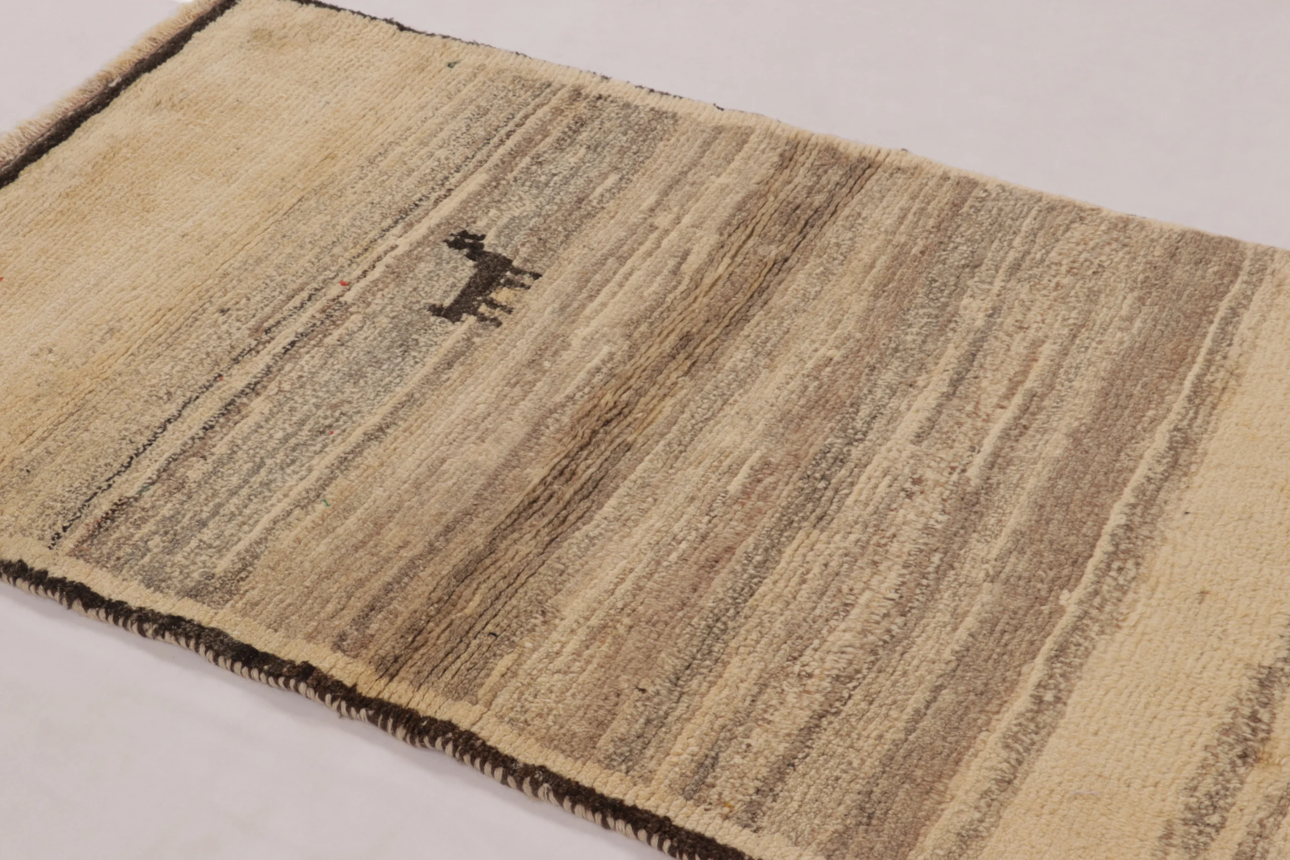 Vintage Persian Gabbeh Rug
