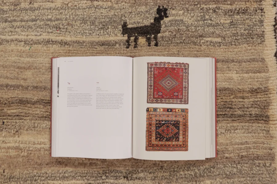 Vintage Persian Gabbeh Rug