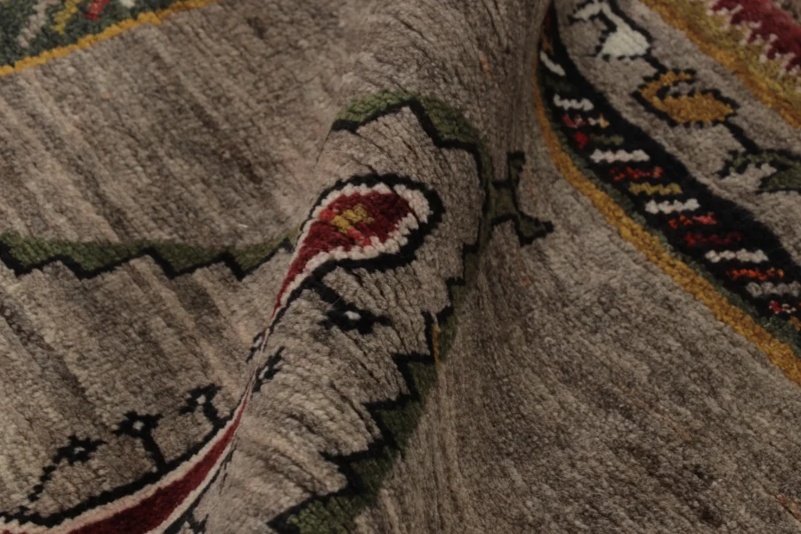 Vintage Persian Gabbeh Runner Rug