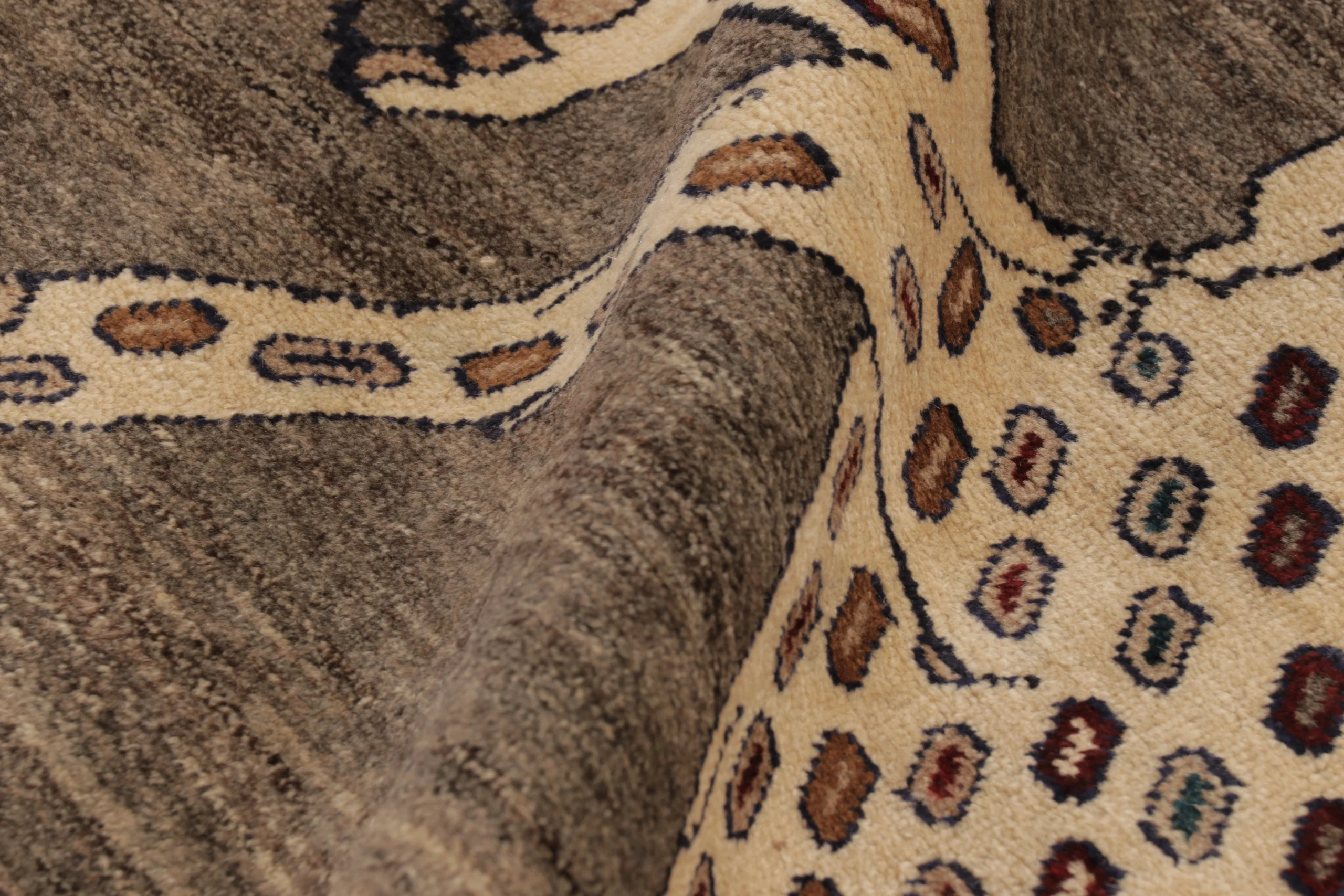 Vintage Persian Gabbeh Runner Rug