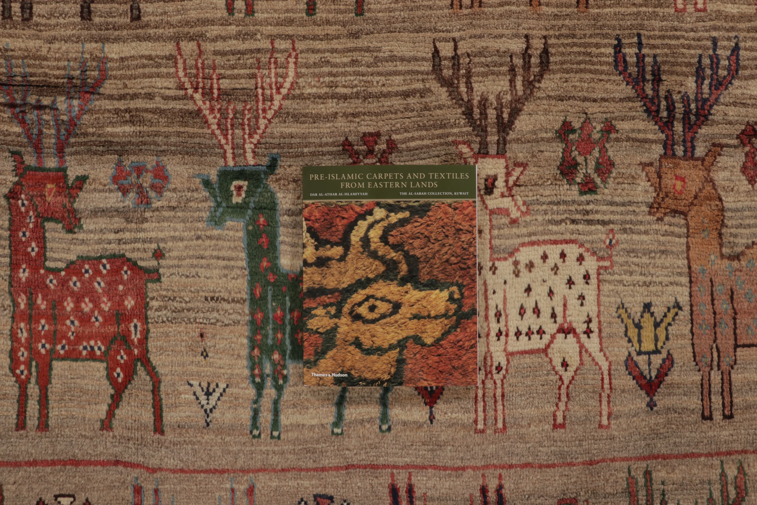 Vintage Persian Gabbeh Rug