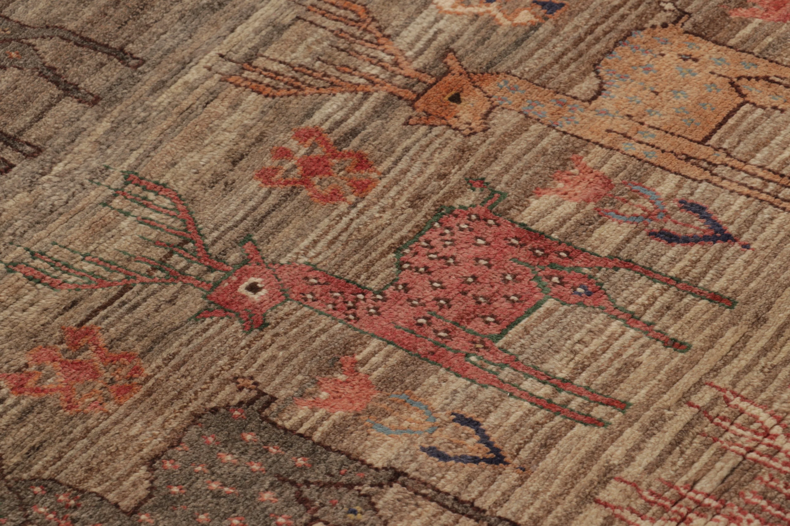 Vintage Persian Gabbeh Rug