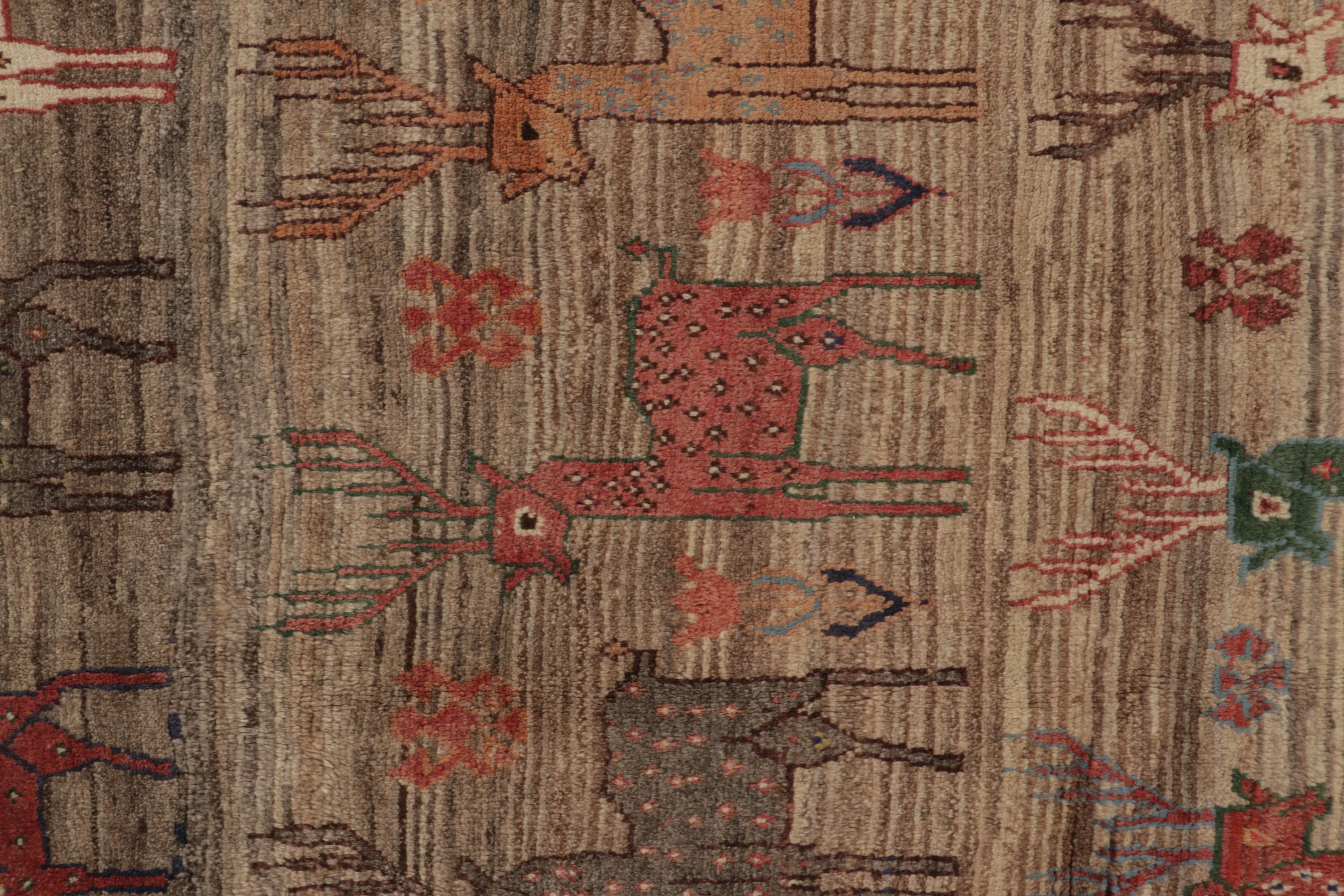 Vintage Persian Gabbeh Rug