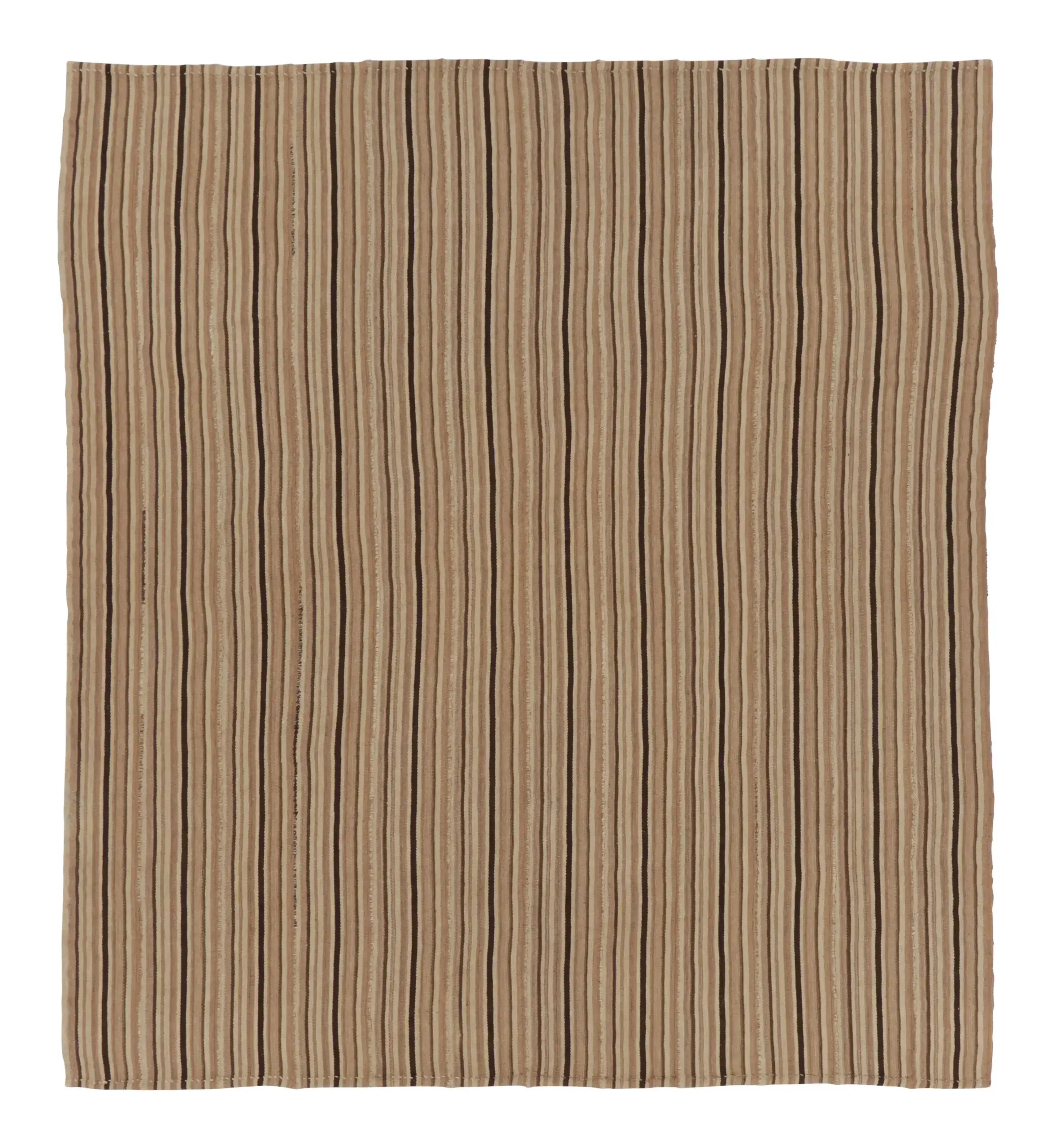 Modern Striped Kilim Rug