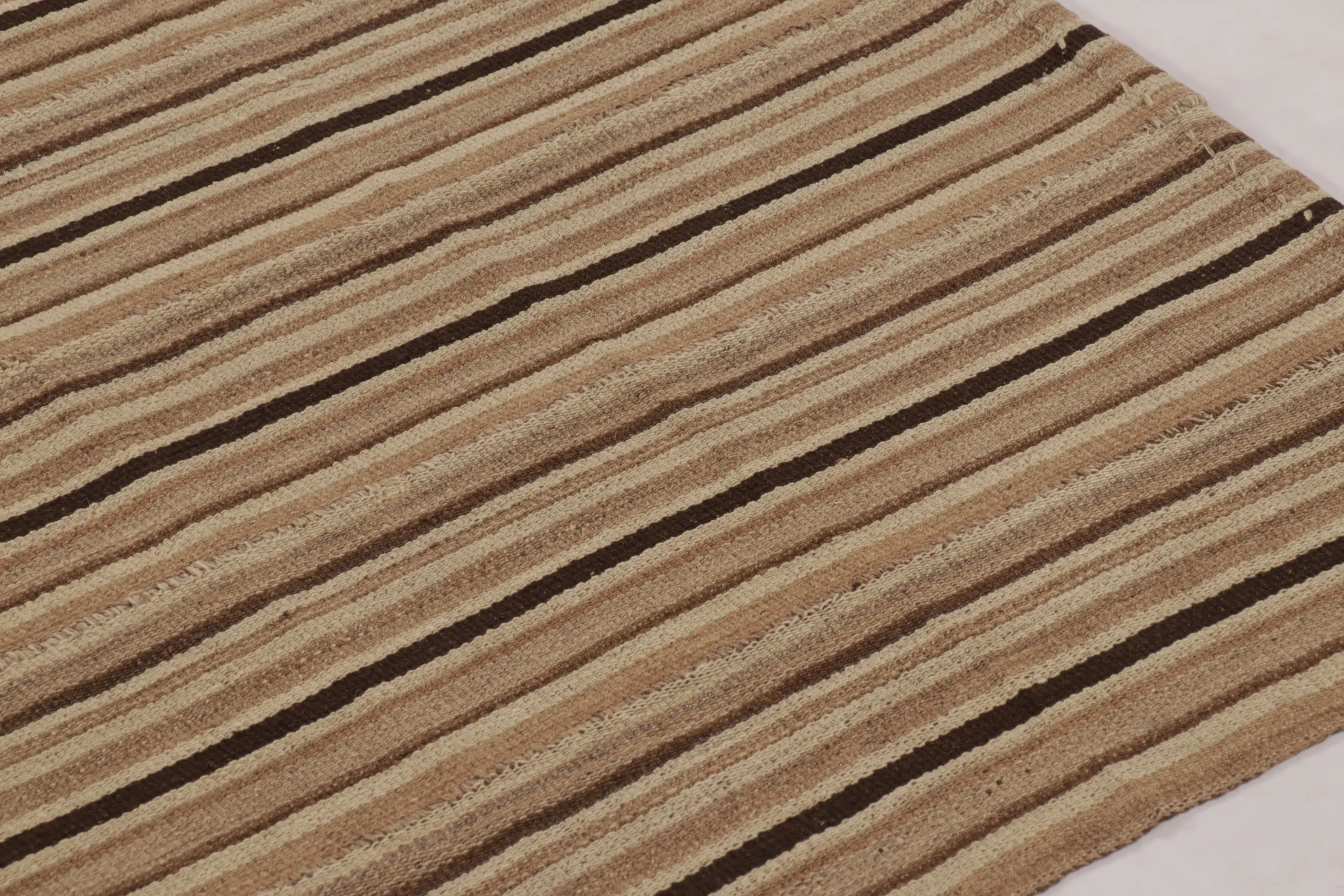 Modern Striped Kilim Rug