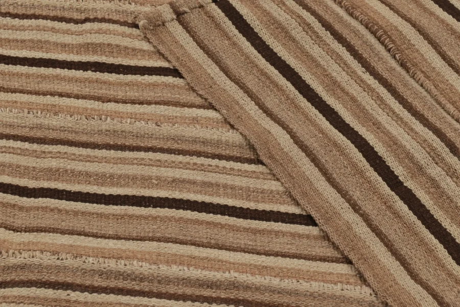 Modern Striped Kilim Rug