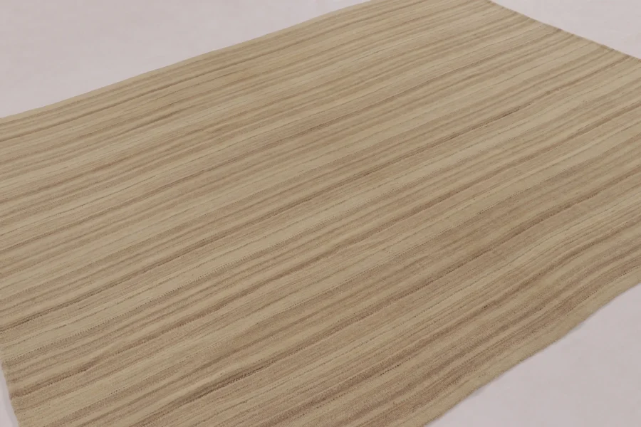 Modern Striped Kilim Rug