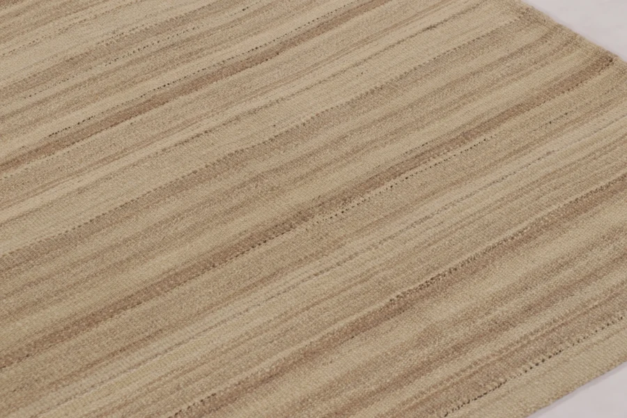 Modern Striped Kilim Rug