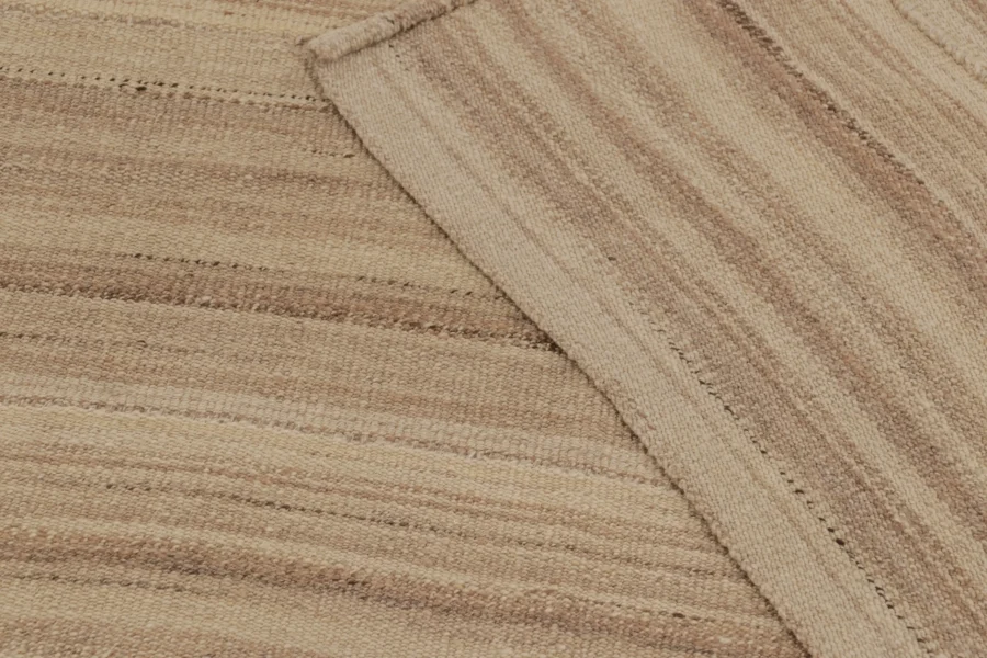 Modern Striped Kilim Rug