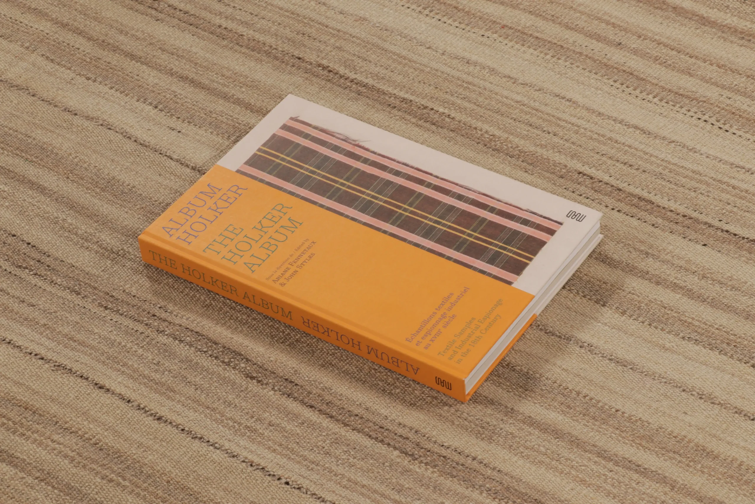 Modern Striped Kilim Rug