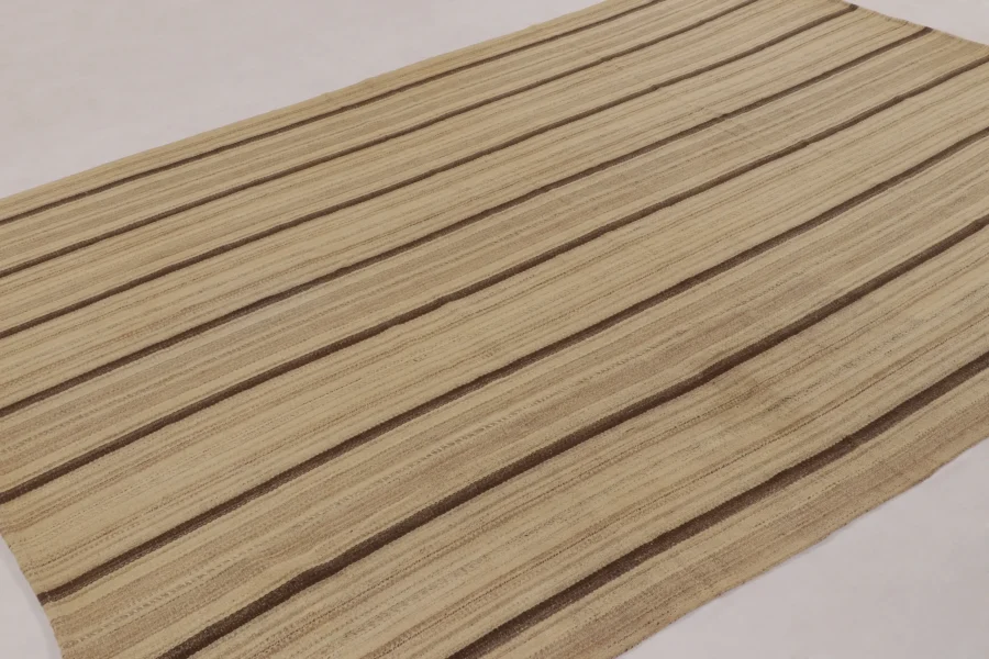 Modern Striped Kilim Rug