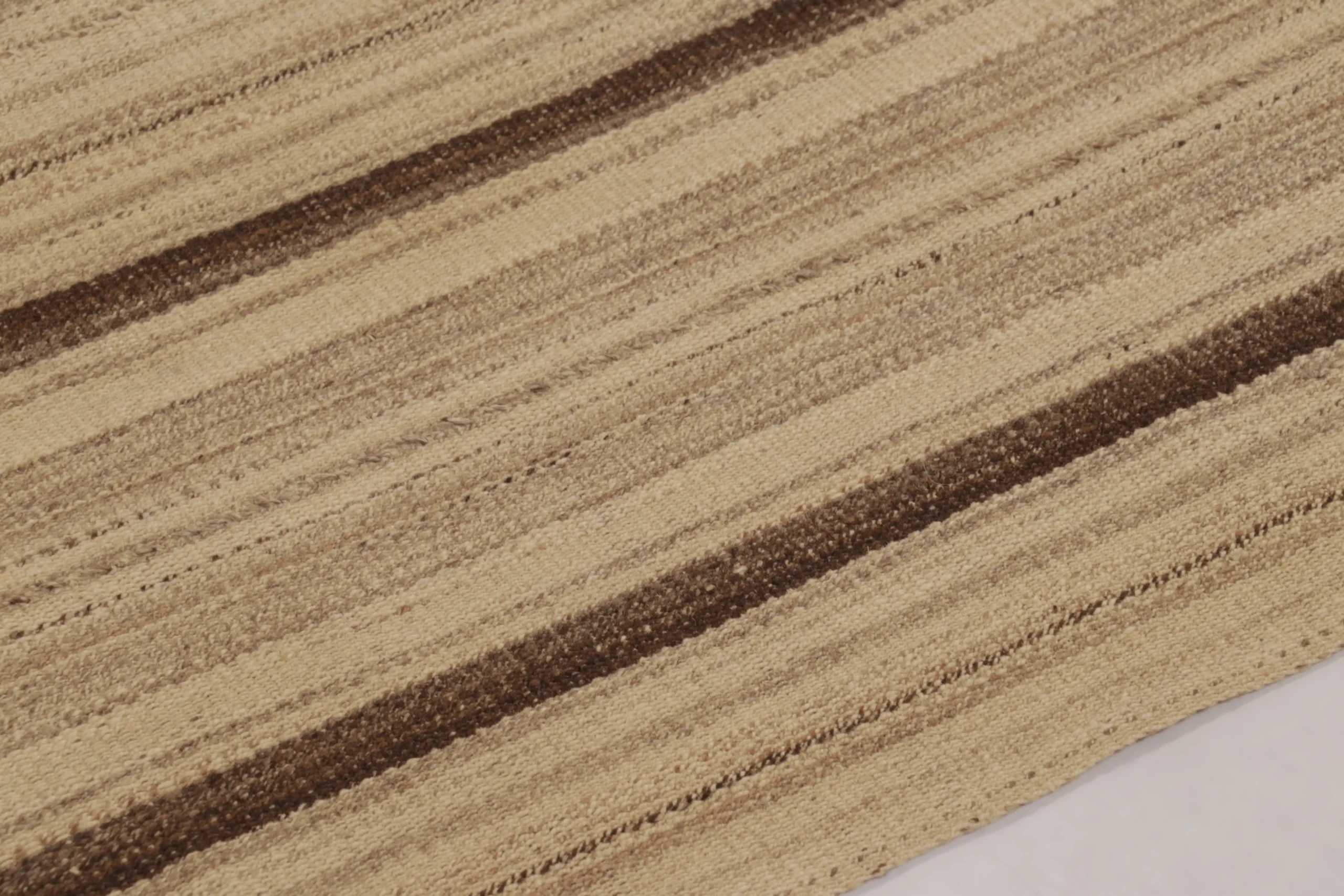 Modern Striped Kilim Rug