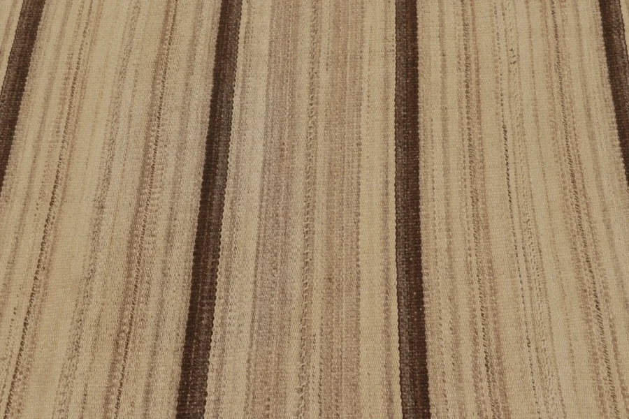Modern Striped Kilim Rug