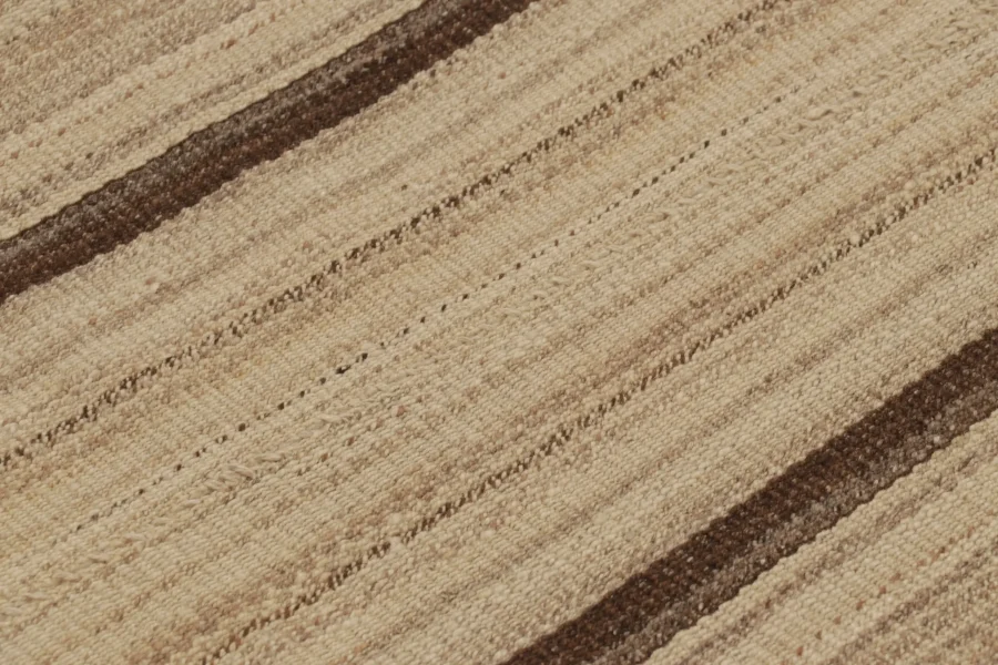 Modern Striped Kilim Rug