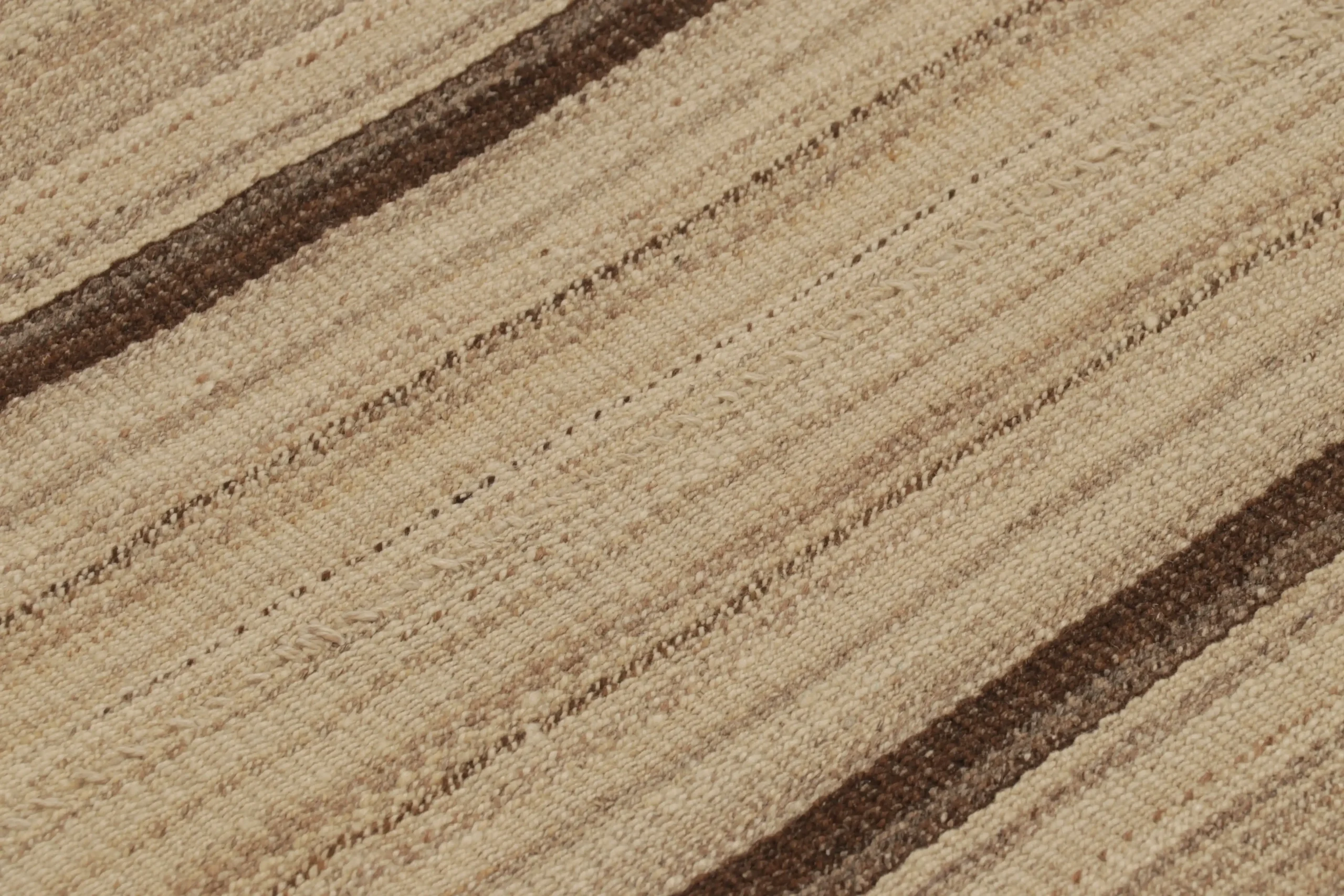 Modern Striped Kilim Rug