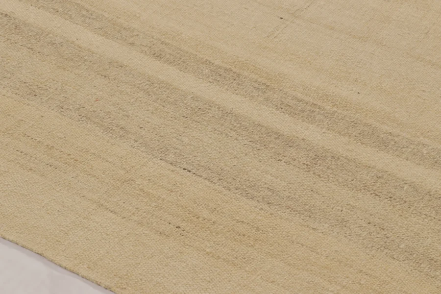 Modern Striped Runner Kilim Rug
