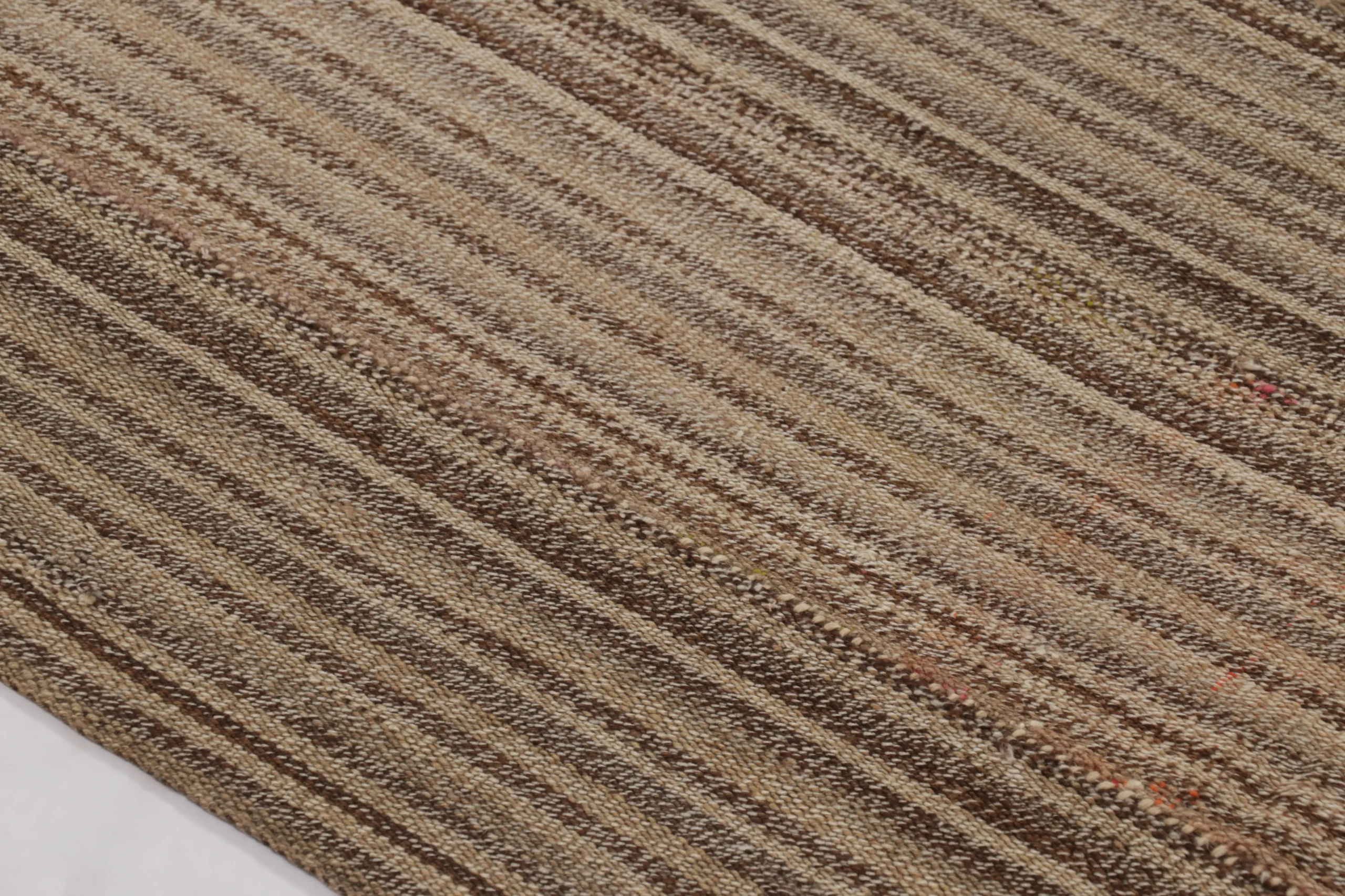 Modern Striped Kilim Rug