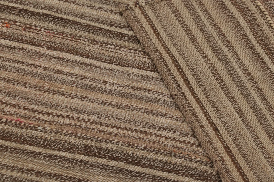 Modern Striped Kilim Rug