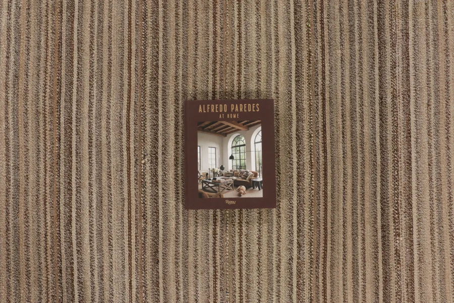 Modern Striped Kilim Rug