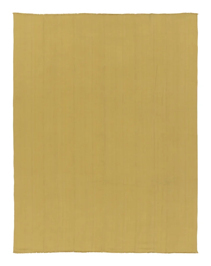 Hover image of Rug & Kilim’s Contemporary Kilim in Beige and Cream Textural Stripes