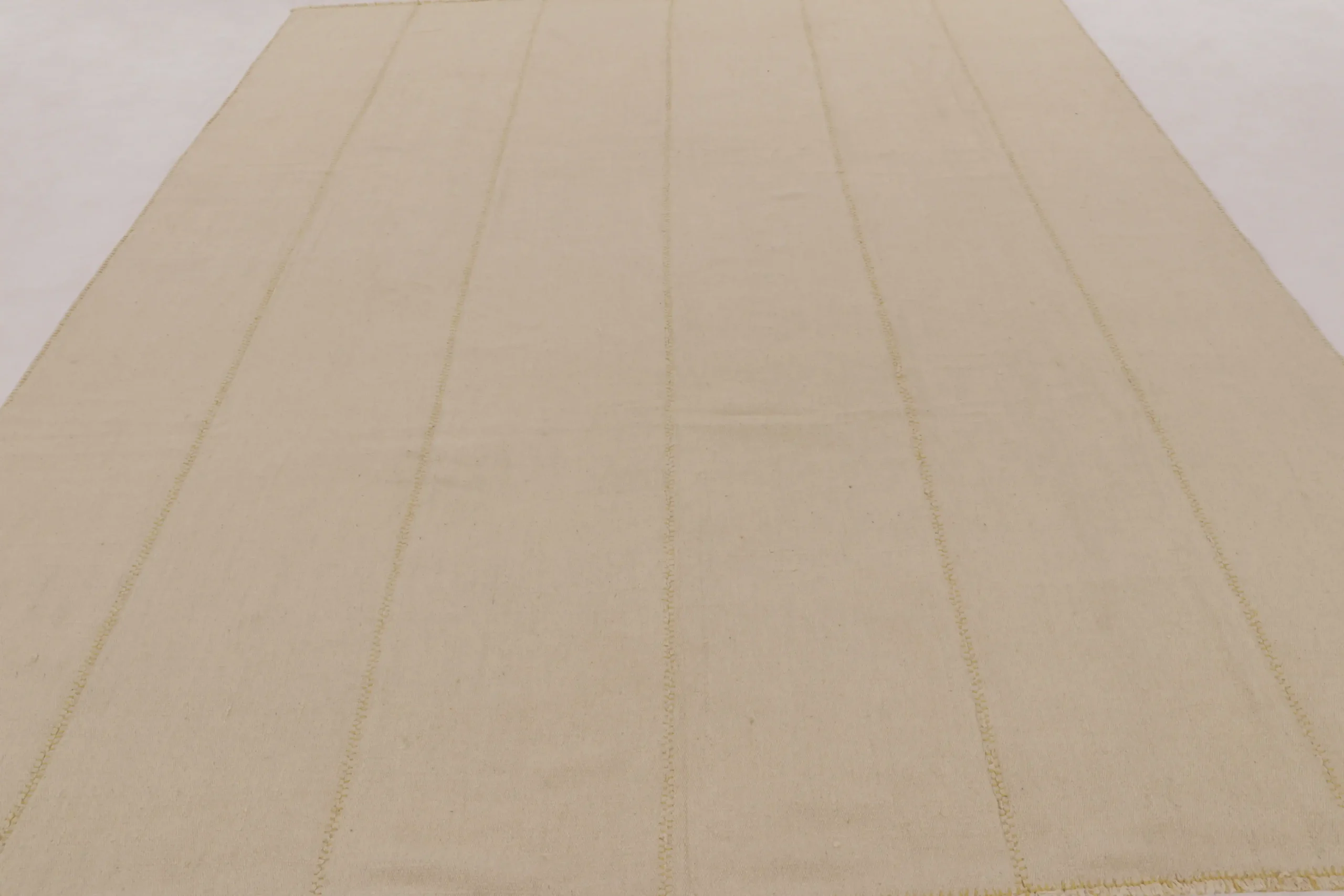 Contemporary Striped Kilim Rug