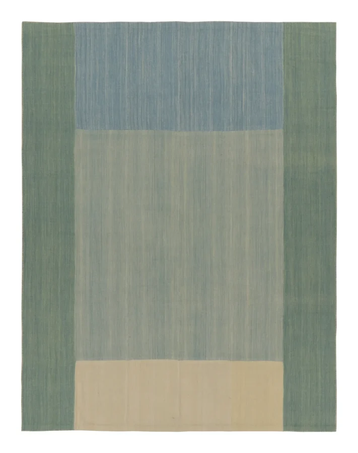 Contemporary Striped Kilim Rug