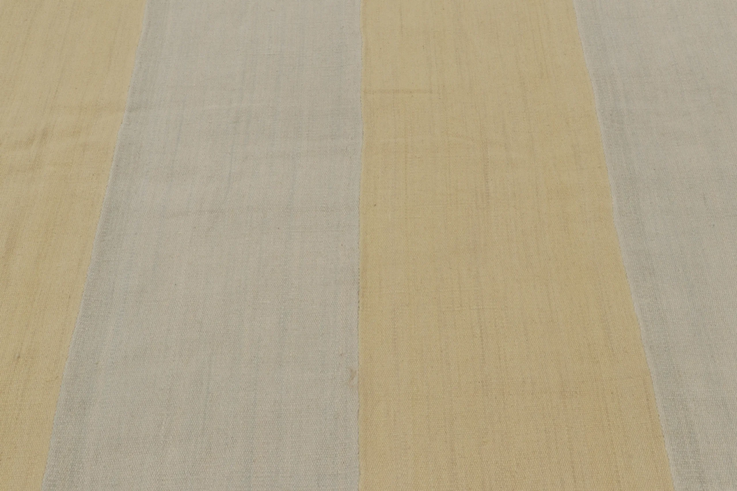 Contemporary Striped Kilim Rug